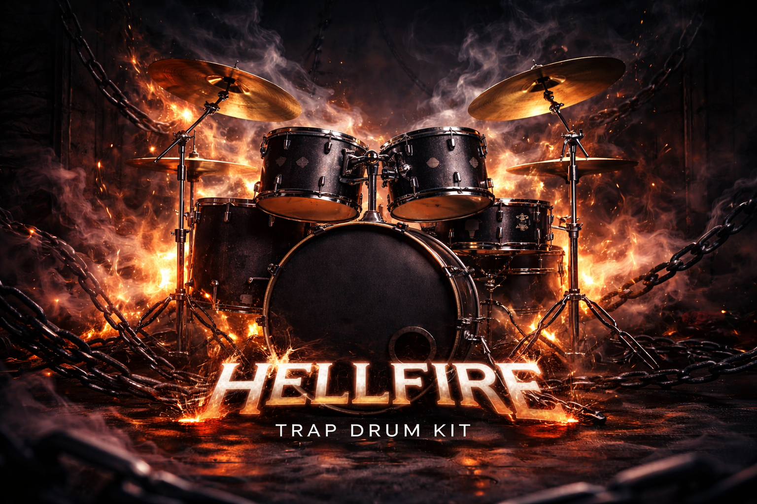 Wolf Pacc Audio Trap Drum Kit — Hard-Hitting Trap Drum Samples